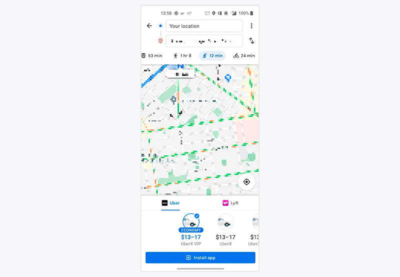 Обновление Google Maps: возможность вызвать Uber, пешеходные переходы и новости - Технологии Такси Сервис